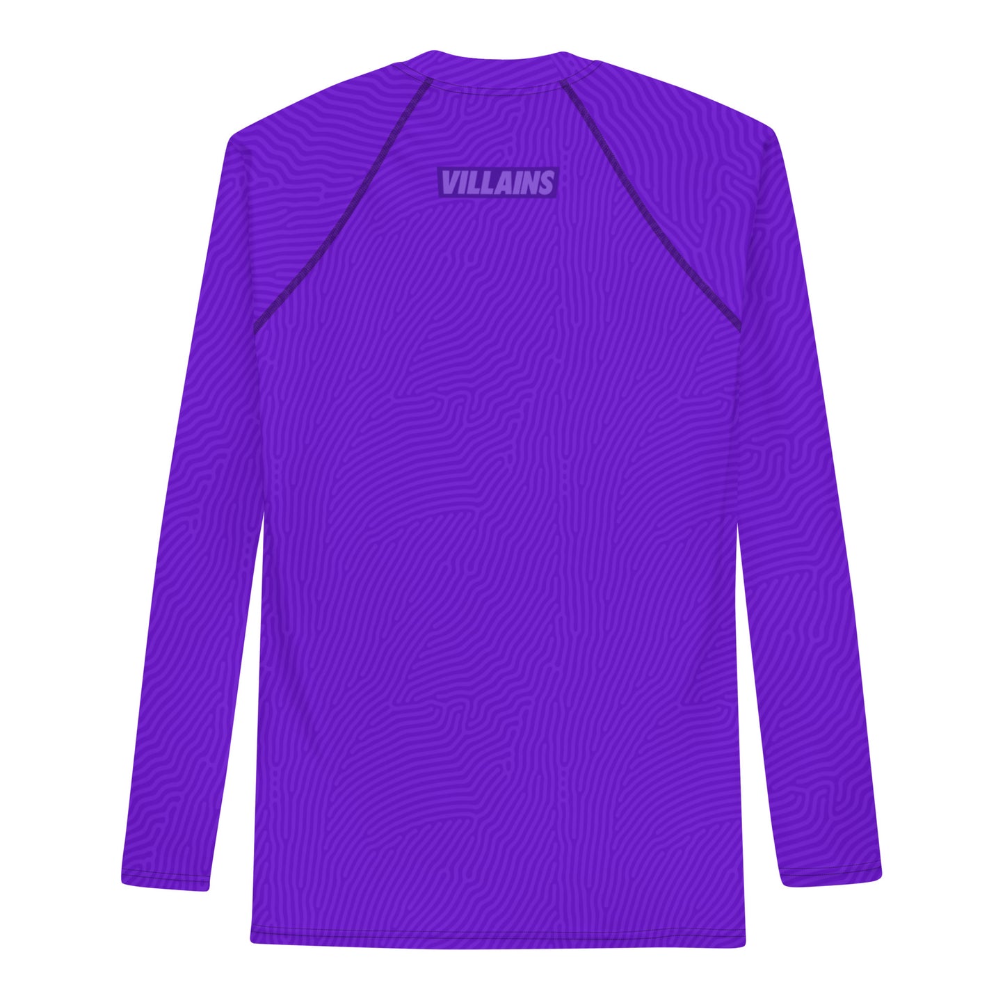 Villains Rank Purple Rash Guard