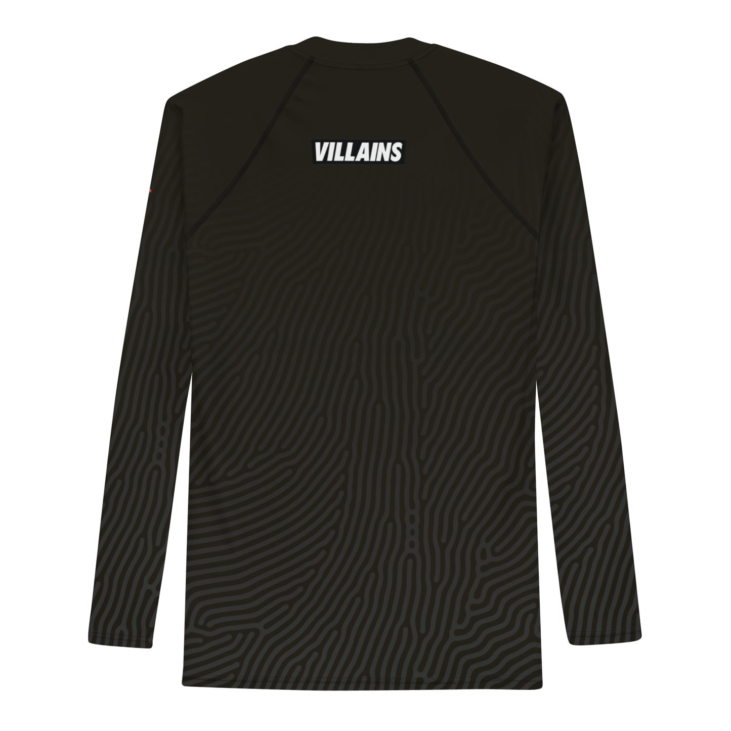 Villains Rank Black Rash Guard