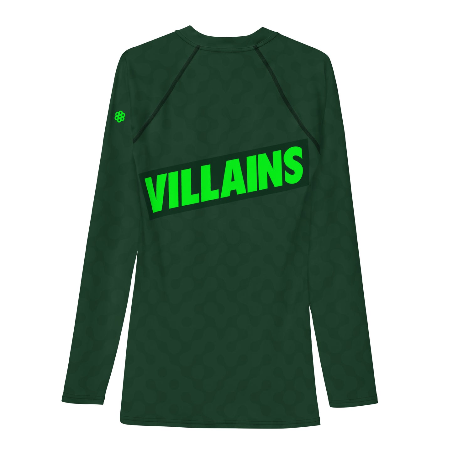 Villains Green Camo Rash Guard