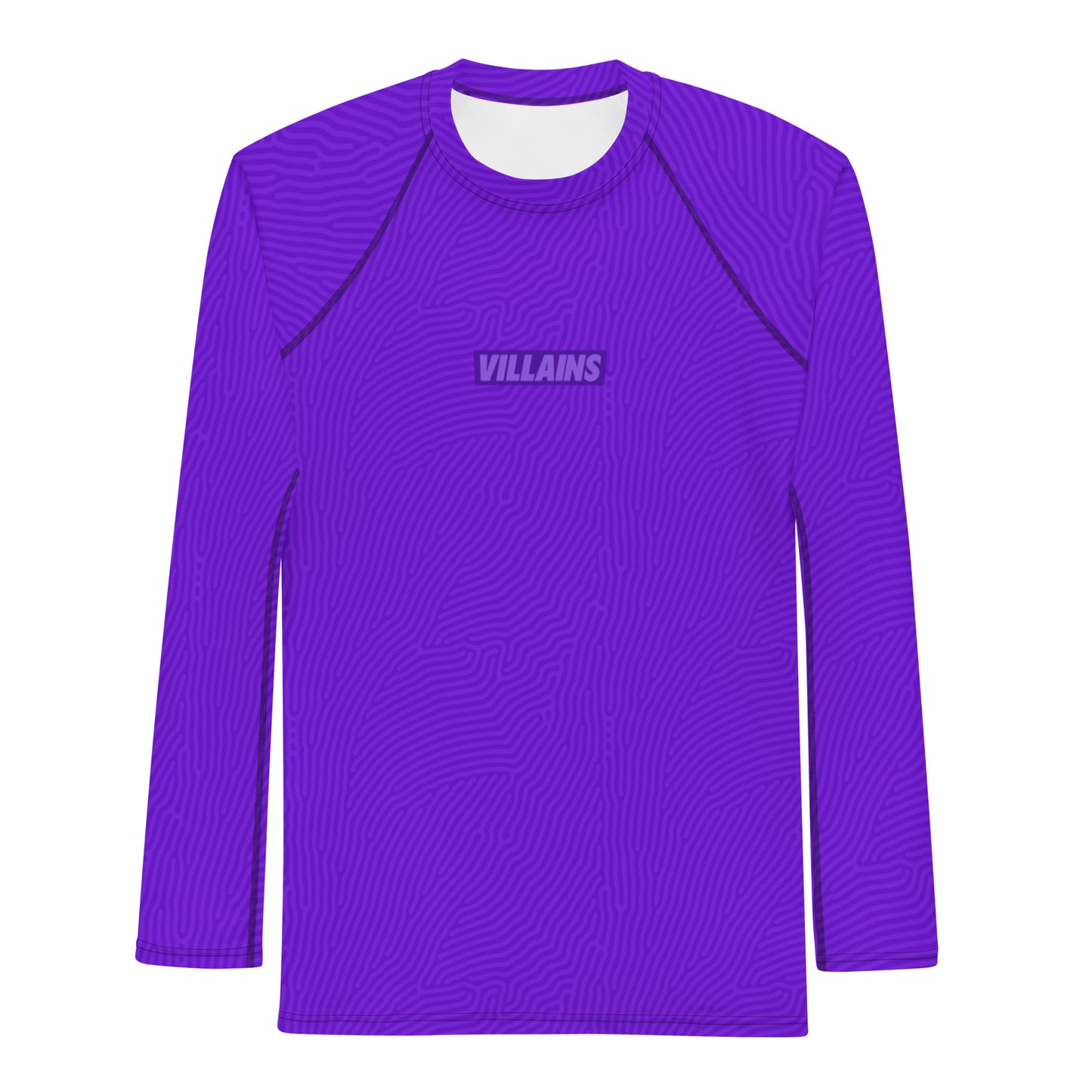 Villains Rank Purple Rash Guard