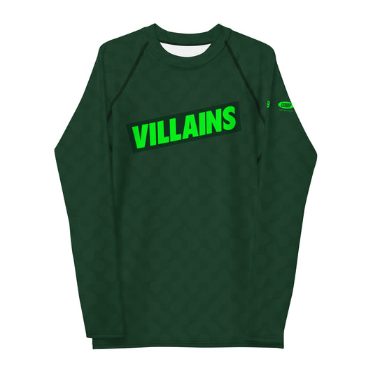 Villains Green Camo Rash Guard